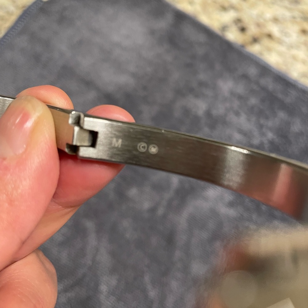 Swarovski Intervalle Silver Bangle - image 4